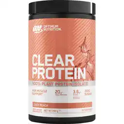 Albert Heijn Optimum Nutrition Clear protein juicy peach aanbieding