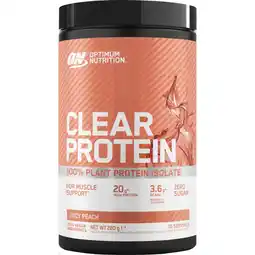Albert Heijn Optimum Nutrition Clear protein juicy peach aanbieding