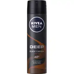 Albert Heijn NIVEA Men deep espresso deodorant spray aanbieding