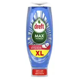 Albert Heijn Dreft Afwasmiddel max power eucalyptus XL aanbieding
