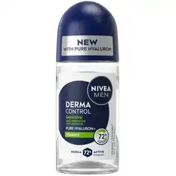 Albert Heijn NIVEA Men derma control sensitive protect roll aanbieding