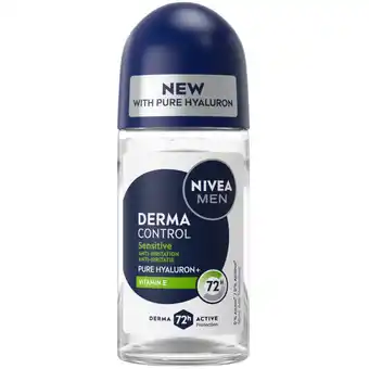 Albert Heijn NIVEA Men derma control sensitive protect roll aanbieding