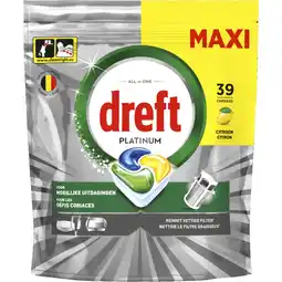 Albert Heijn Dreft Platinum vaatwascapsules regular aanbieding
