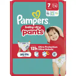 Albert Heijn Pampers Baby dry pants luierbroekjes maat 7 aanbieding
