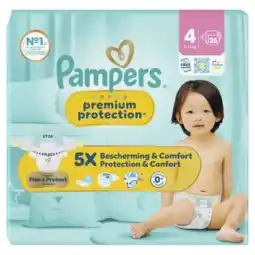 Albert Heijn Pampers Premium protection luiers maat 4 aanbieding