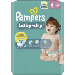 Albert Heijn Pampers Baby-dry luiers maat 4 aanbieding