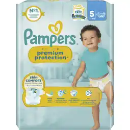 Albert Heijn Pampers Premium protection luiers maat 5 aanbieding
