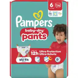 Albert Heijn Pampers Baby dry pants luierbroekjes maat 6 aanbieding