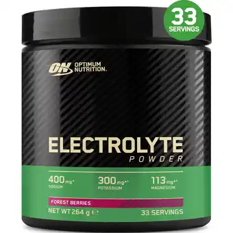 Albert Heijn Optimum Nutrition Electrolyte powder forrest berries aanbieding