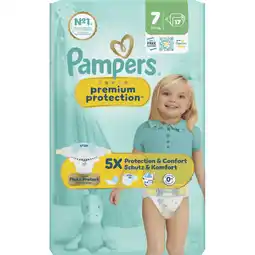 Albert Heijn Pampers Premium protection luiers maat 7 aanbieding