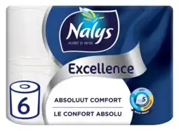 Albert Heijn Nalys Excellence 5-laags maxi-vel toiletpapier aanbieding