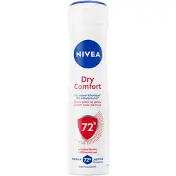 Albert Heijn NIVEA Dry comfort anti-transpirant spray aanbieding