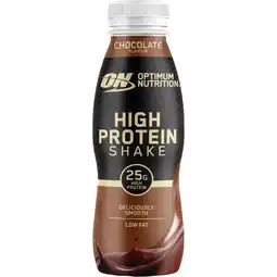 Albert Heijn Optimum Nutrition High protein shake chocolate aanbieding