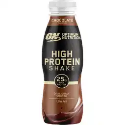 Albert Heijn Optimum Nutrition High protein shake chocolate aanbieding