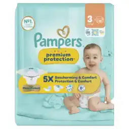 Albert Heijn Pampers Premium protection luiers maat 3 aanbieding