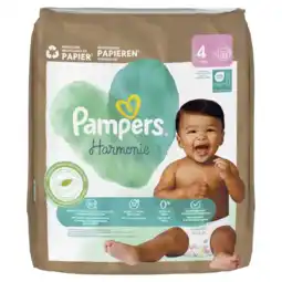 Albert Heijn Pampers Harmonie luiers maat 4 aanbieding