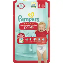 Albert Heijn Pampers Premium protection pants luierbroekje m6 aanbieding