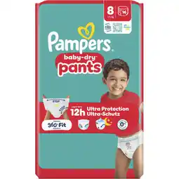 Albert Heijn Pampers Baby dry pants luierbroekjes maat 8 aanbieding