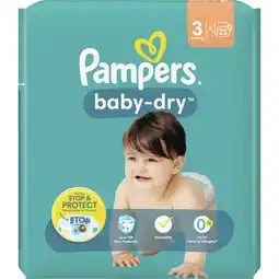 Albert Heijn Pampers Baby-dry luiers maat 3 aanbieding