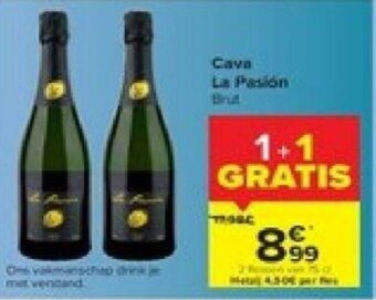 Carrefour Cava la Pasion aanbieding