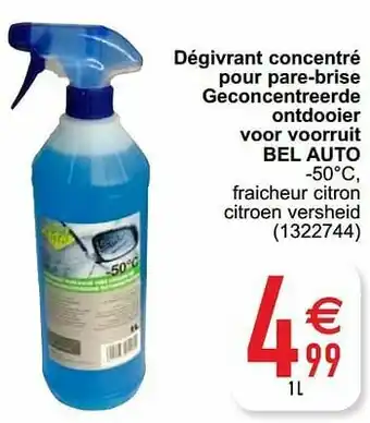 Cora Dégivrant concentré pour pare-brise geconcentreerde ontdooier voor voorruit bel auto aanbieding