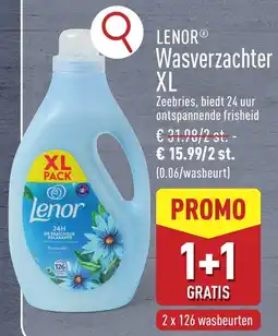 ALDI Lenor Wasverzachter XL aanbieding