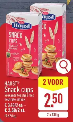 ALDI Haust Snack Cups aanbieding
