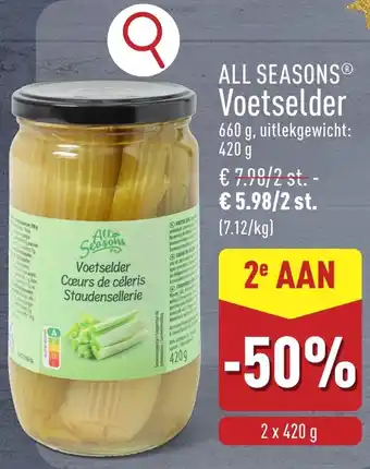 ALDI All Seasons Voetselder aanbieding