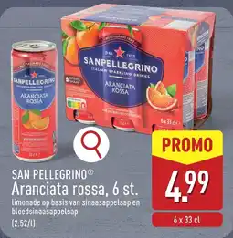 ALDI San Pellegrino Aranciata Rossa aanbieding