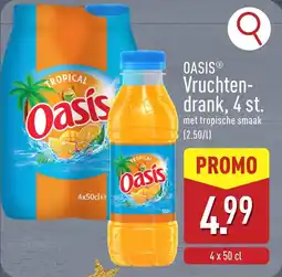 ALDI Oasis Vruchten Drank aanbieding