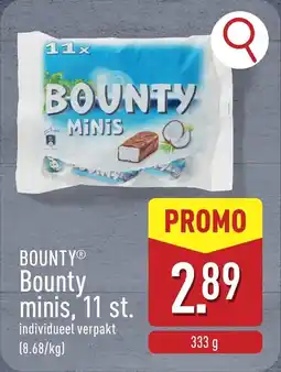 ALDI Bounty Minis aanbieding