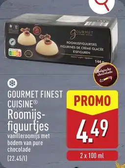 ALDI Gourmet Finest Cuisine Roomijs Figuurtjes aanbieding