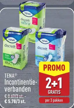 ALDI Tena Incontinentieverbanden aanbieding