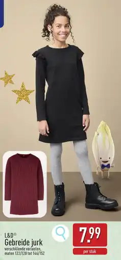 ALDI L&D Gebreide jurk aanbieding