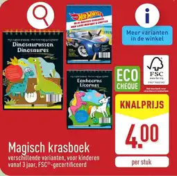 ALDI Magisch krasboek aanbieding