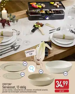 ALDI Crofton Serviesset aanbieding