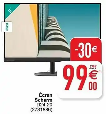 Cora Lenovo écran scherm d24-20 aanbieding