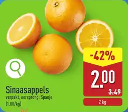 ALDI Sinaasappels aanbieding