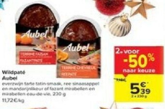 Carrefour Wildpate aubel aanbieding