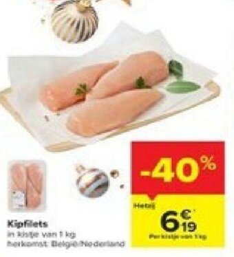 Carrefour Kipfilets aanbieding