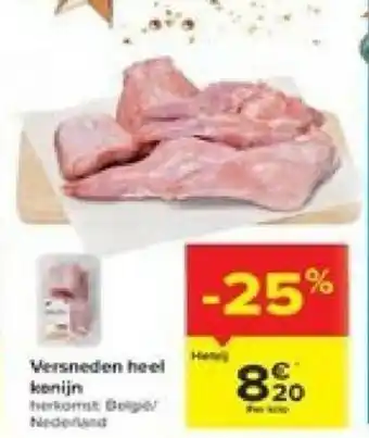 Carrefour Versneden heel kenijn aanbieding