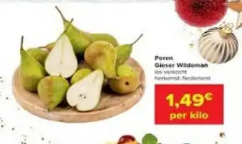 Carrefour Peren gleser wildeman aanbieding