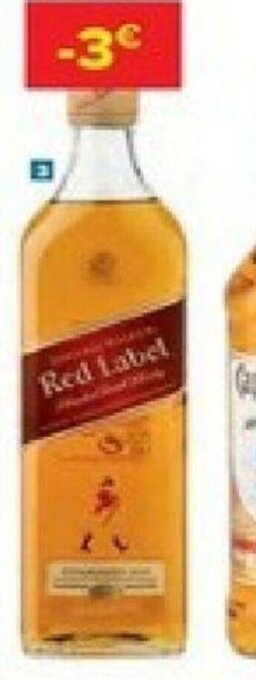 Carrefour Whisky Red Label Johnnie Walker aanbieding