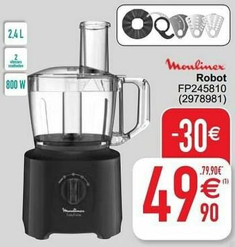 Cora Moulinex robot fp245810 aanbieding