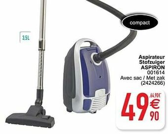 Cora Aspirateur stofzuiger aspiron 001614 aanbieding