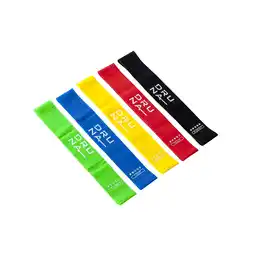 Decathlon 5 DRUNA Latex Weerstandsbanden Verschillende Weerstandsniveaus voor Fitness aanbieding