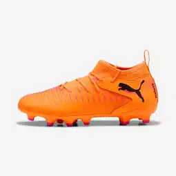 Decathlon Voetbalschoenen voor kinderen Future 8 Match FG/AG oranje aanbieding