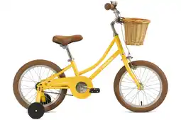 Decathlon FABRICBIKE Kids - Fiets met pedalen 16 voor kinderen van 3-7. Geel aanbieding