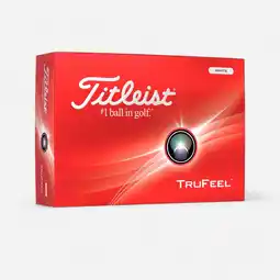 Decathlon Golfballen Trufeel wit 12 stuks aanbieding