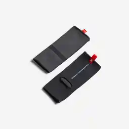 Decathlon Enkelbeschermer voor thaiboksen volwassenen zwart/rood aanbieding